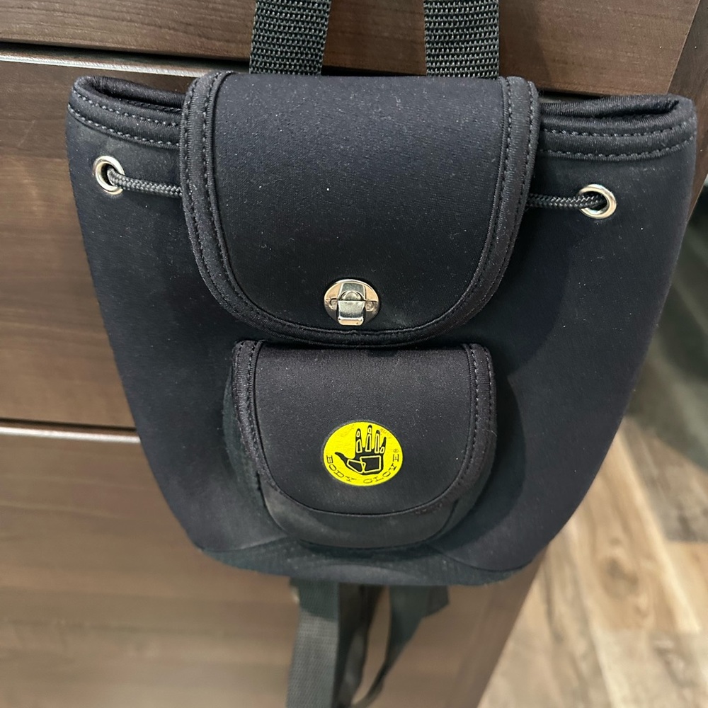 Body Glove Black Neoprene Small Backpack